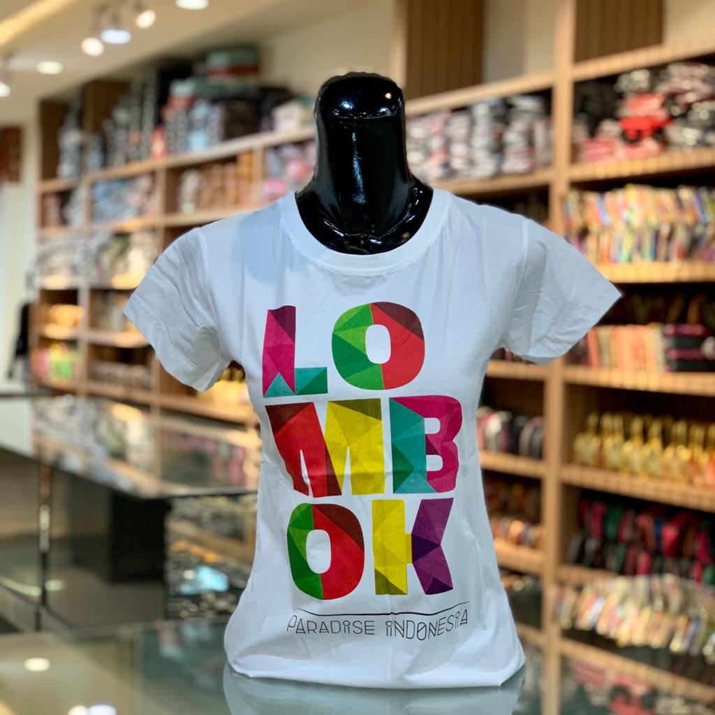 Kaos Sasaku - Lombok Rainbow II Cewek