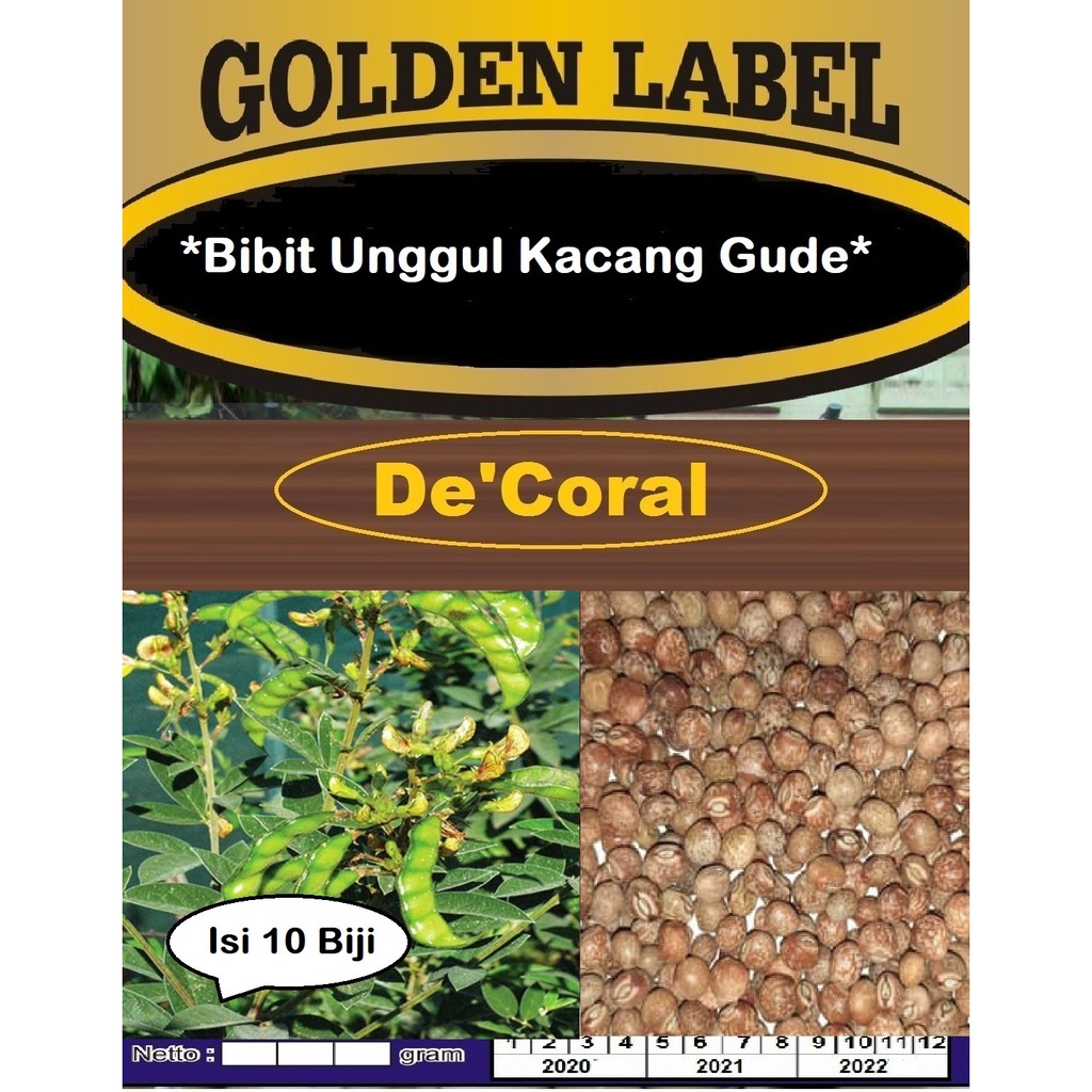 Bibit Unggul Kacang Gude | Benih Kacang Gude