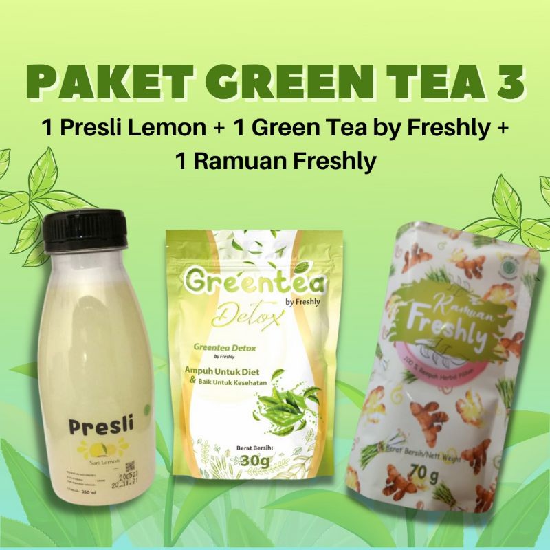 Paket Diet Sukses 7days3(1FL,1Greeantea,1ramuan)