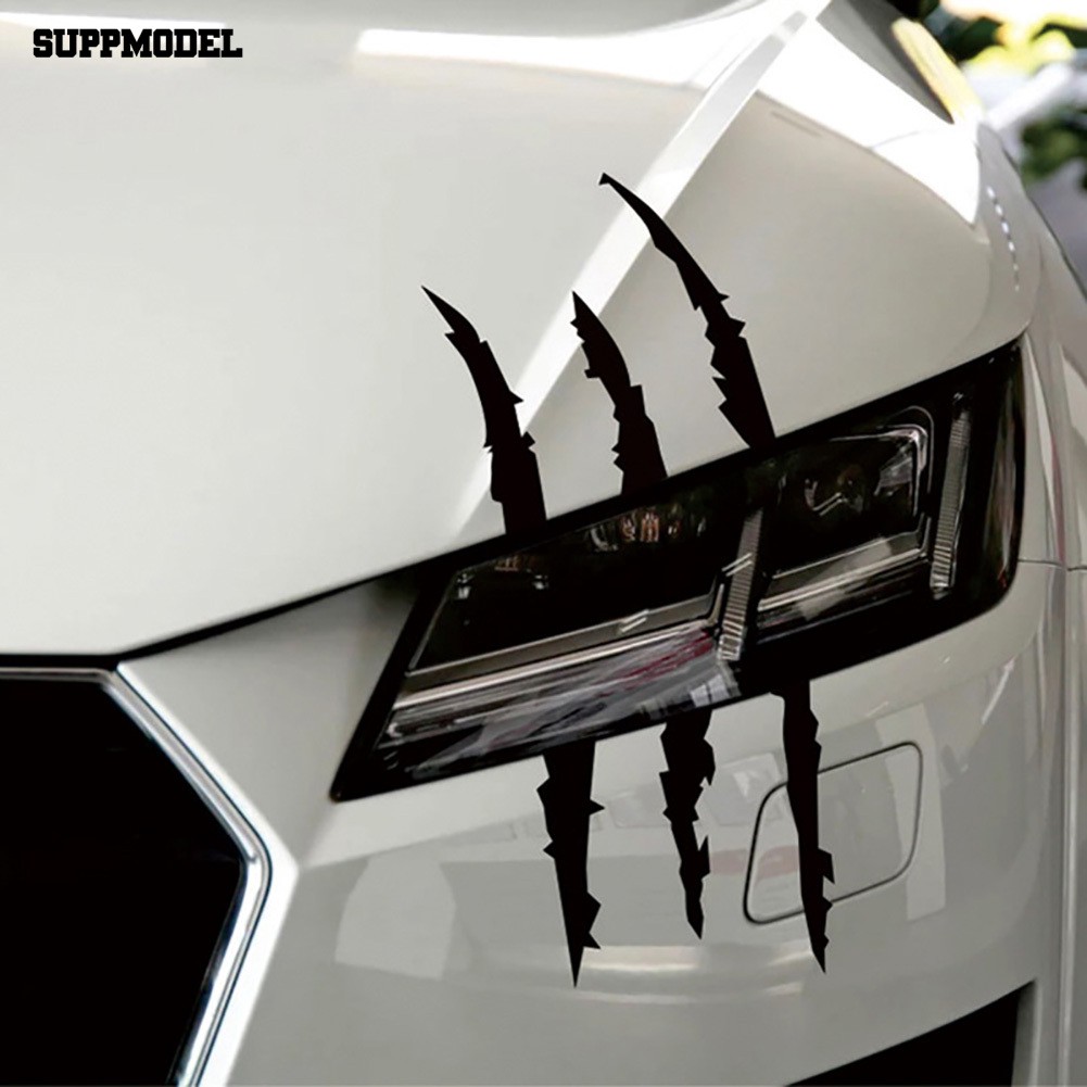 Stiker Mobil Reflektif Gambar Cakar Monster