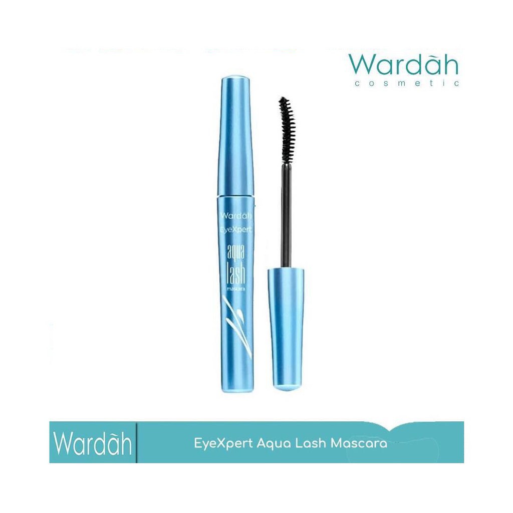 Wardah EyeXpert Mascara Aqua Lash Black 6gr ORIGINAL-BPOM