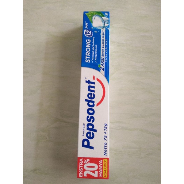 pepsodent 75g +15g