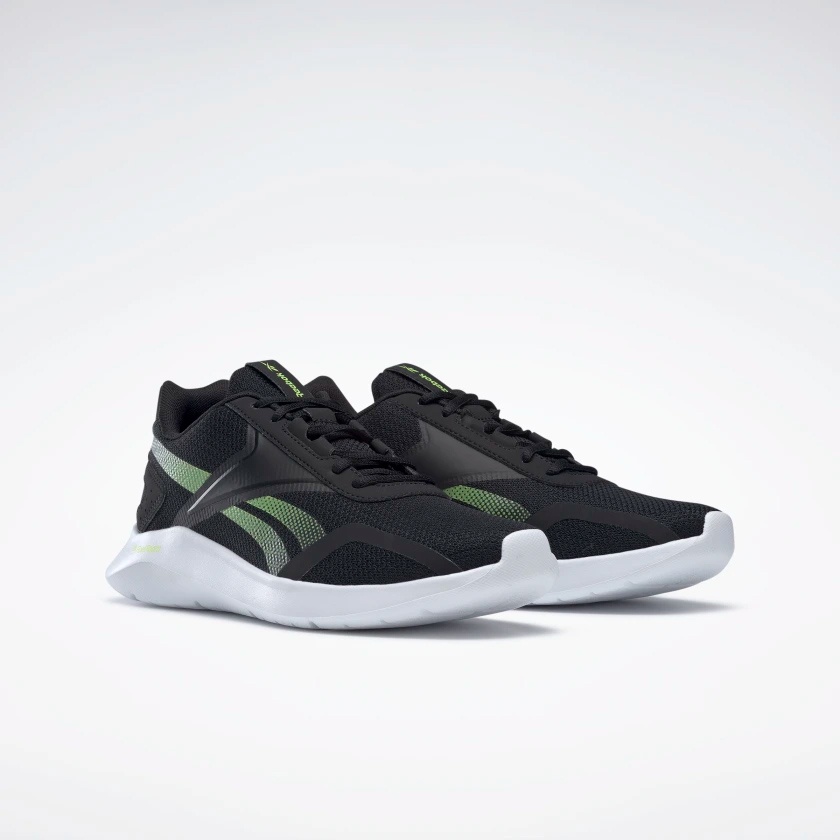 Reebok Energylux 2.0 Black Yellow Flare. Sepatu Pria Original. S23822