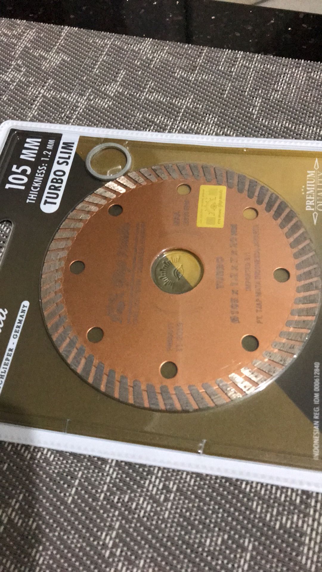 Bisa Cod Piso   Pisau Keramik   Granit Diamond Blade   Wheel Tjap Mata 105 Mm