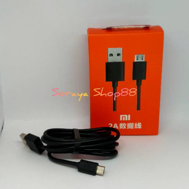 Kabel Data Xiaomi Redmi Note 5 - Note 5A Micro USB Fast Charging Original Kabel Charger