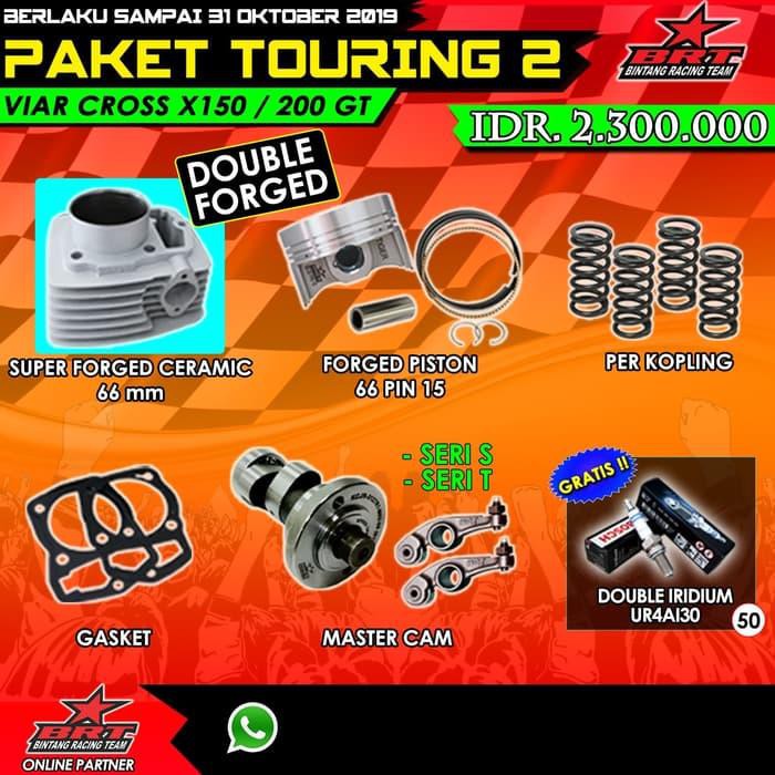 PROMO Original BRT PAKET TOURING 2 VIAR CROSS X150/200 GT LIMITED