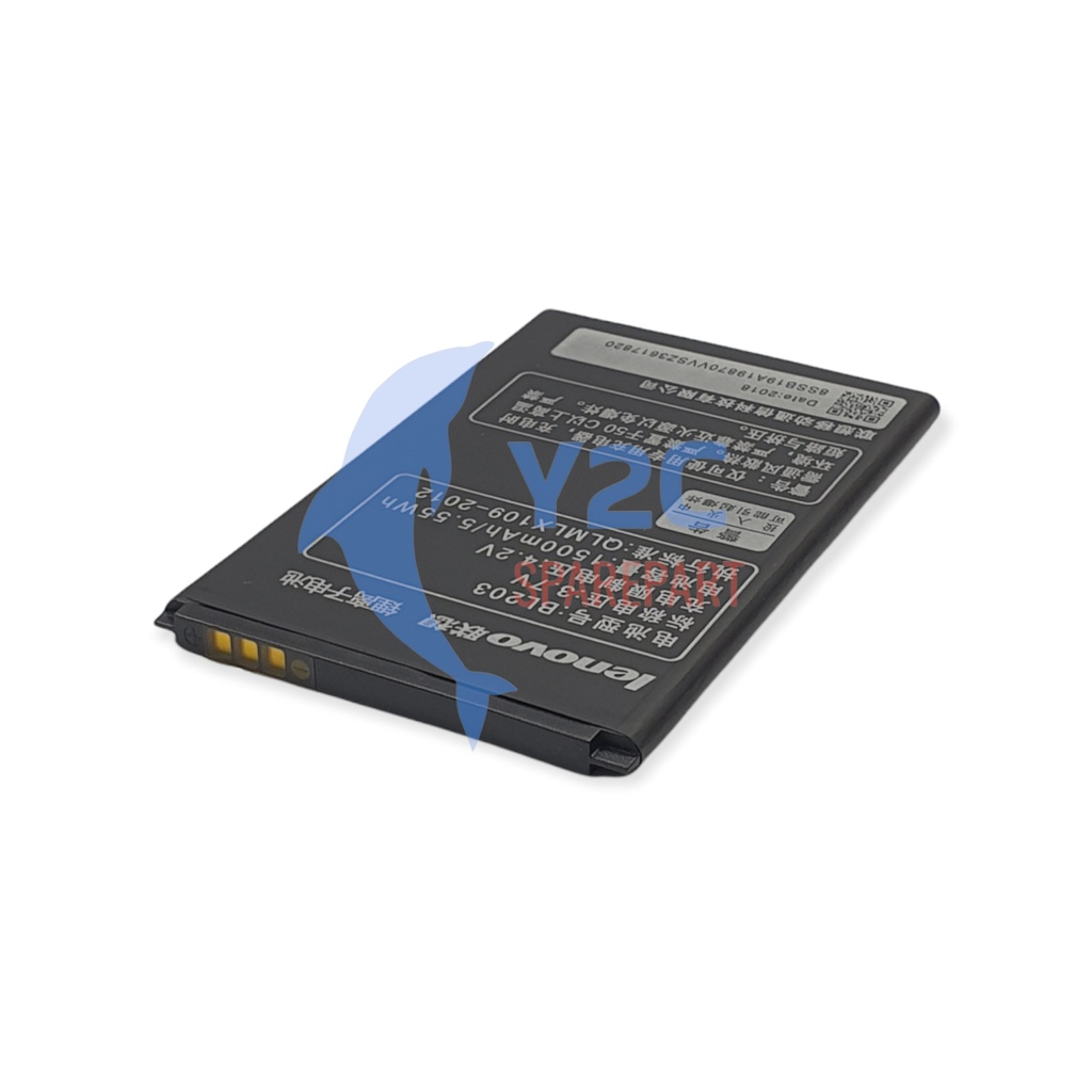 Baterai Original Oem Lenovo BL203 / BL214 / A369 / A369I /A316 / A66 / A278T / Batre / Batere / Batrei