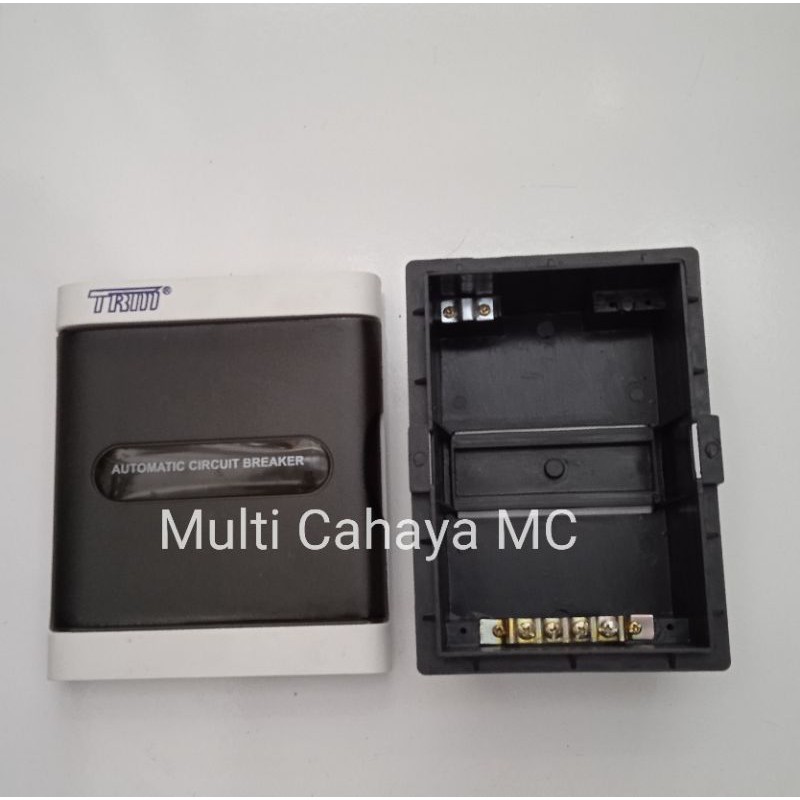 Box MCB 4 Group + Tutup / Box MCB 4 Lubang Tanam / Kedudukan MCB 2 Lubang / Tempat MCB