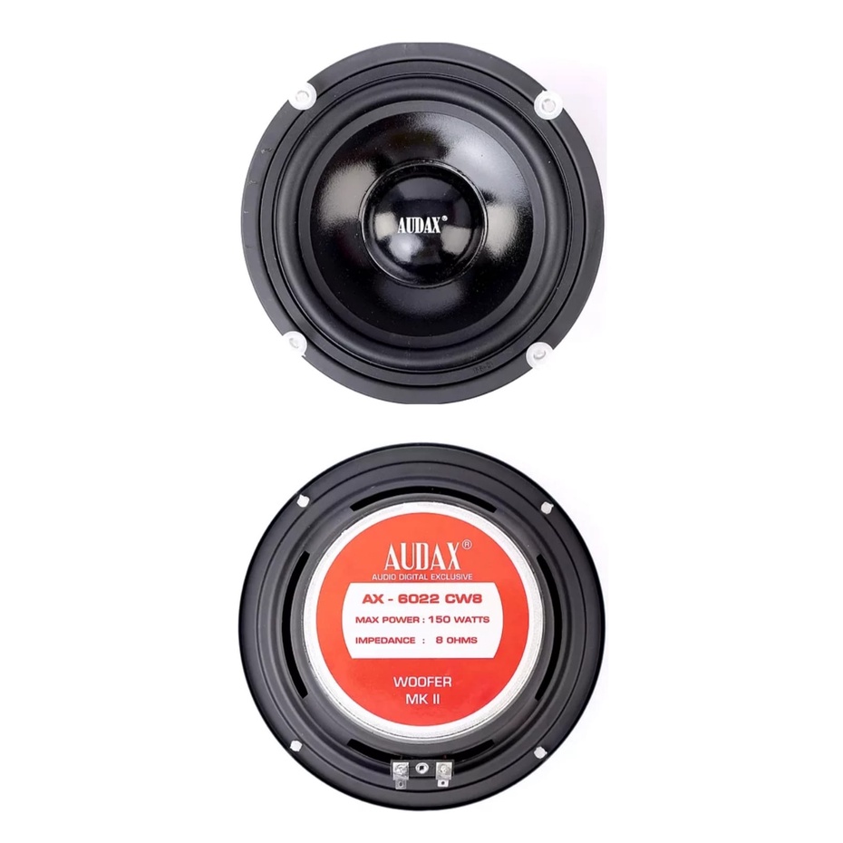 speaker 6inch audax ax6022 cw8 150watt