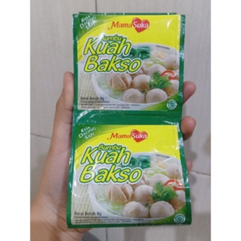 Mamasuka Kuah Bakso 8gr 1 renceng (12 sachet)