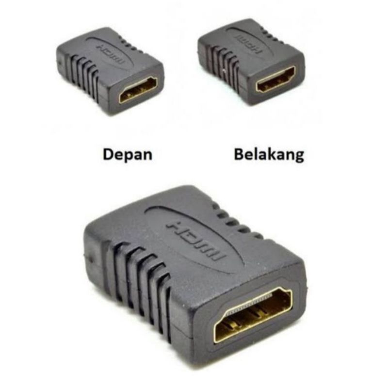 Konektor HDMi Female to female /Konektor HDMI cewe cewek /konektor Hdmi.