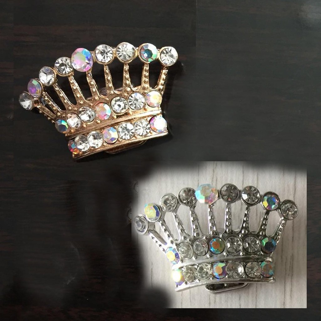 Pin KW Sandal popits CROWN / MAHKOTA