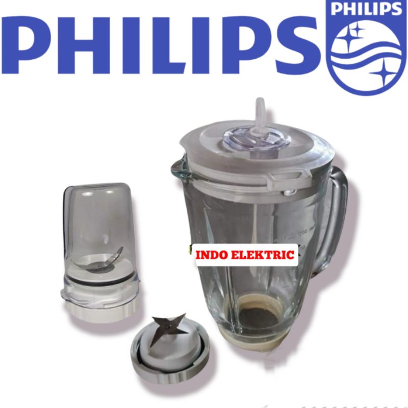 GELAS JUS + GELAS BUMBU BLENDER PHILIPS 2115 2116 2071 2061