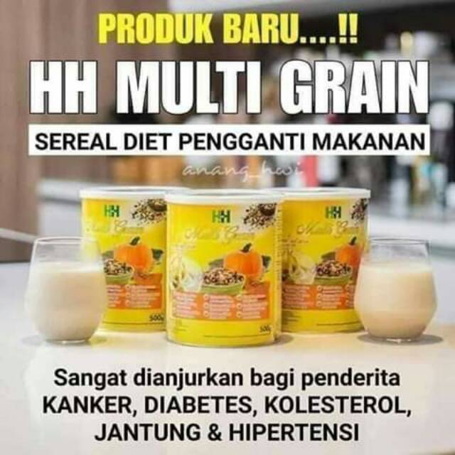 HH MULTI GRAIN 100% asli HWI diet sehat tetap kenyang