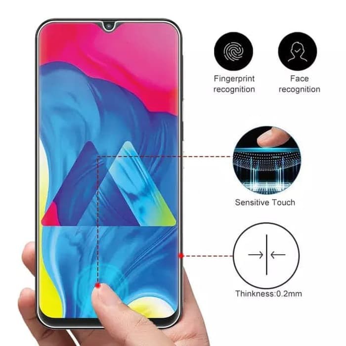 Samsung A70 / A80 / A90 Tempered Glass 2.5D Screen Guard Kaca