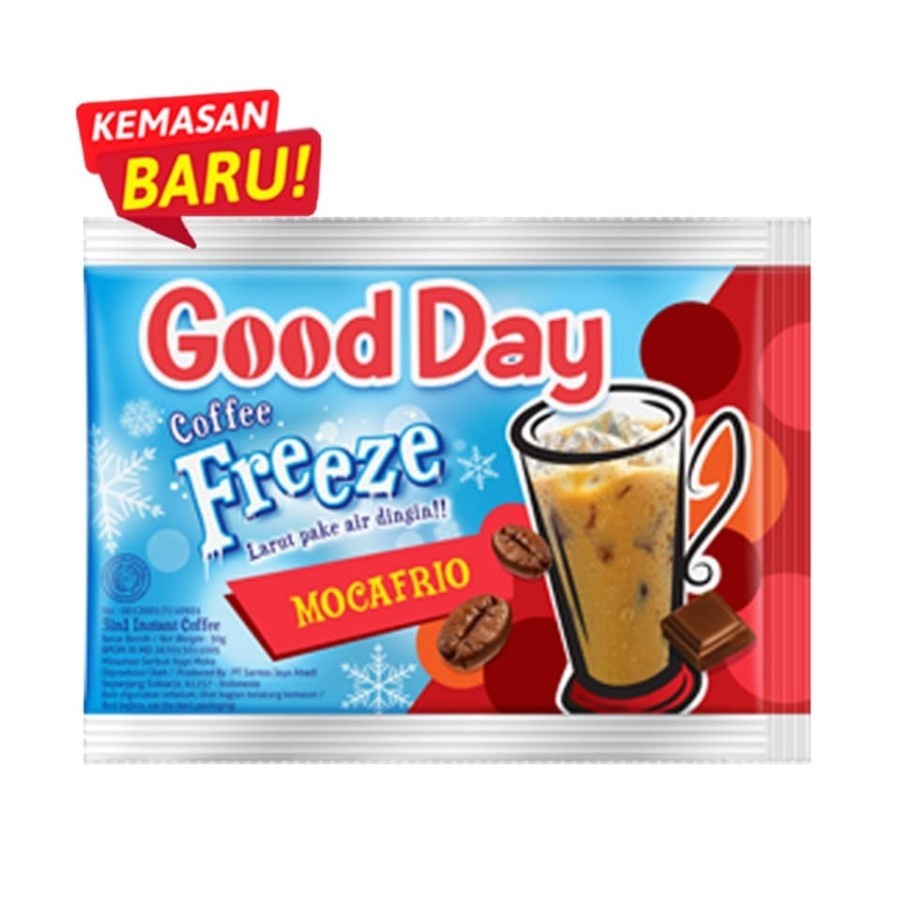 

GOOD DAY COFFEE FREEZE MOCAFRIO 30 GRAM 10'S