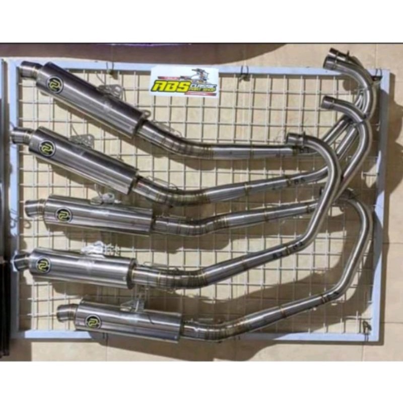 knalpot pekajaman fulsistem for CB GL Tiger Vixion satria Fu Jupiter MX Vega r C70 Revo Supra x dll
