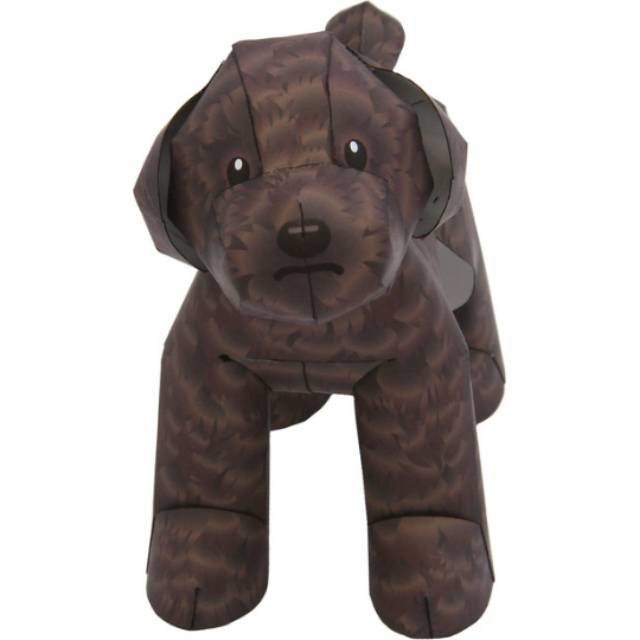 Toy Poodle papercraft