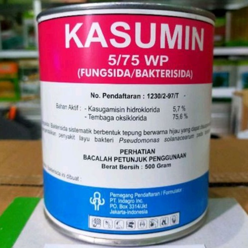 Kasumin bakterisida dan fungsida kemasan original pabrik