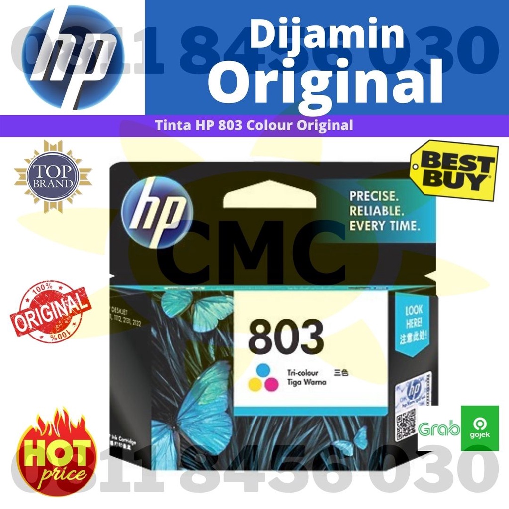 TINTA HP PRINTER 803 Colour