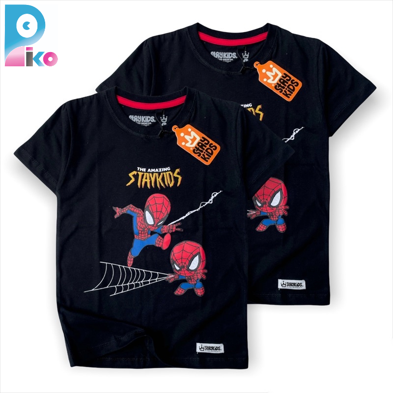 Piko kaos distro anak laki laki usia 1-12 tahun bahan katun combed 30s