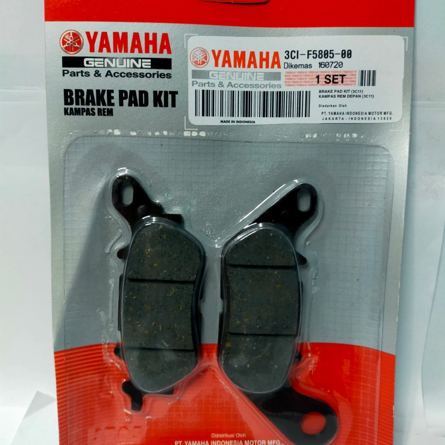 ORIGINAL YGP Disped Discpad Kampas Rem Belakang Yamaha All New Nmax