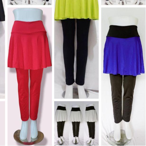 Lagging Rok//Celana Senam Wanita//Aerobic//Lagging Rok Senam//Celana Rok Senam//Celana Senam Rok//Le