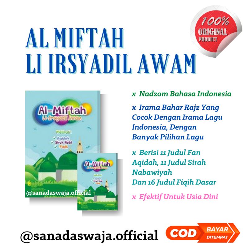 Lagu Anak Al-Miftah Li Irsyadil Awam almiftah Sidogiri Mencakup Akidah, Sirah Nabawiyah Dan Fikih Da