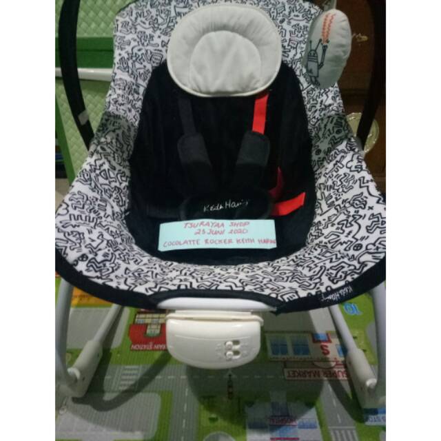 Rocking Chair Cocolatte Keith Haring Shopee Indonesia