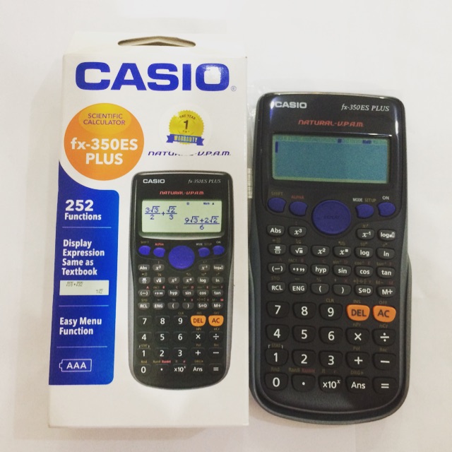 

Kalkulator Scientific Casio fx-350ES PLUS ORIGINAL