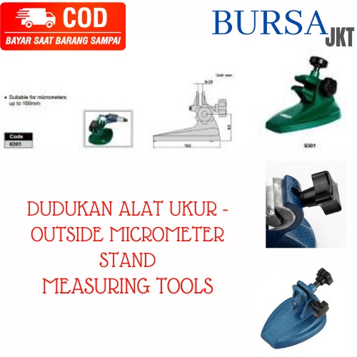 Dudukan Micrometer Micrometer Holder Micrometer Stand PENGUKUR MICROMETER