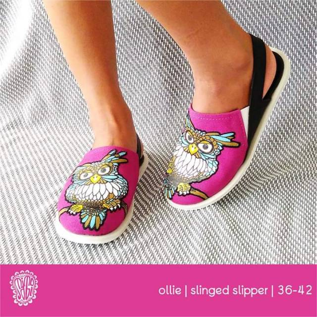 Sepatu slipper ollie