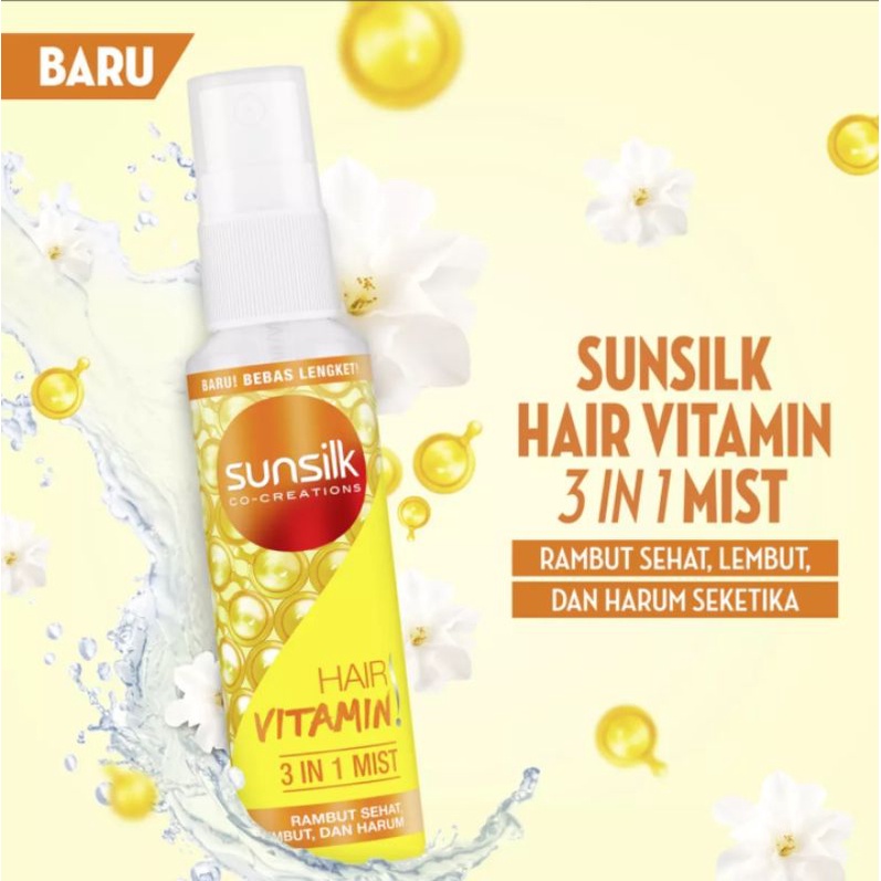 Sunslik Vitamin Hair Mist  40ml / Vitamin Rambut