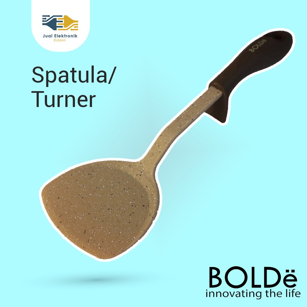 BOLDe Super Utensil Turner Peralatan Masak Spatula Sudip Penggoreng Turner