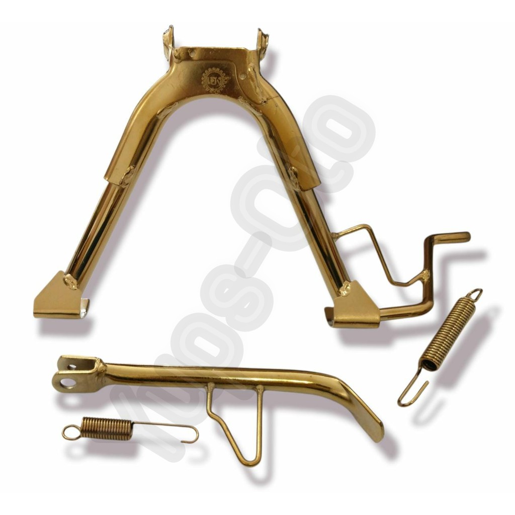 NEW PAKET STANDAR TENGAH DAN STANDAR SAMPING PLUS PER MOTOR YAMAHA MATIC RING 17 GOLD HENG THAILAND