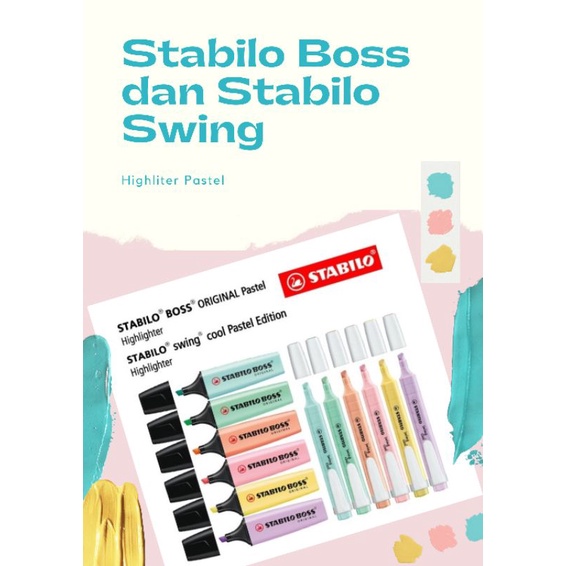 

Stabilo Boss dan Stabilo Swing