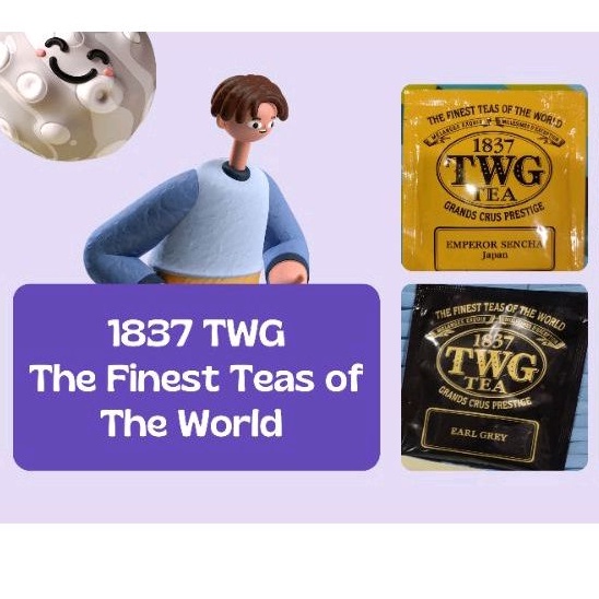 

TWG Tea 1837 | Teh TWG Original | Teh Singapore | Teh Hotel Bintang 5 | TWG Teabag | TWG Tea Sachet | TWG Classic Tea