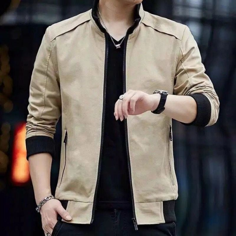 jaket pria formal / jaket pria casual stylish cotton / fashion pria / blazer