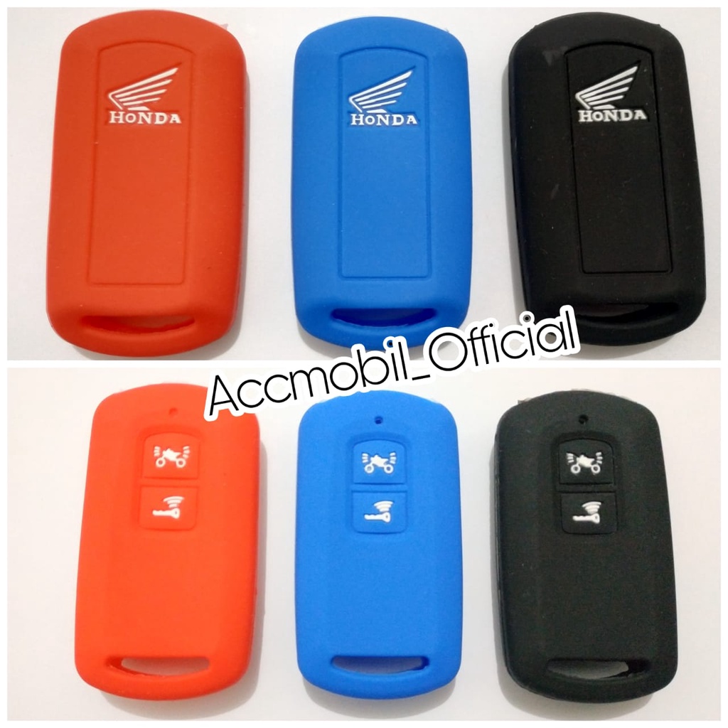 ✨ COD ✨ Silikon Kondom Kunci Case Remote HONDA SCOOPY 2021 HONDA VARIO 150 2 Tombol