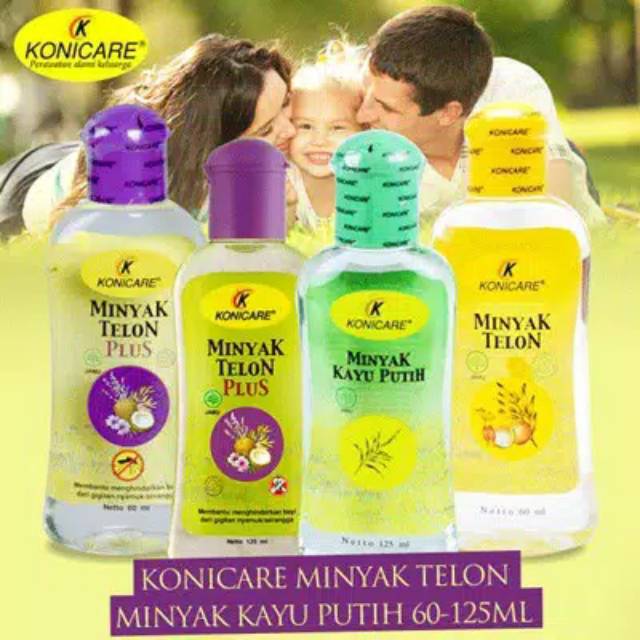 Konicare minyak telon/kayu putih 125 ml