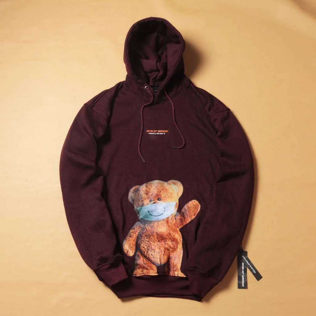 JAKET SWEATER HOODIE SKM BEAR ORIGINAL UNISEX GOOD QUALITY