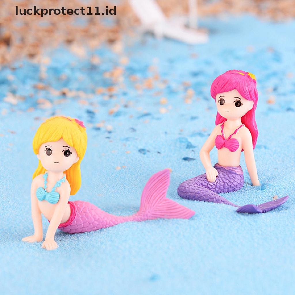 Miniatur Figure Mermaid Untuk Dekorasi Taman Rumah Boneka