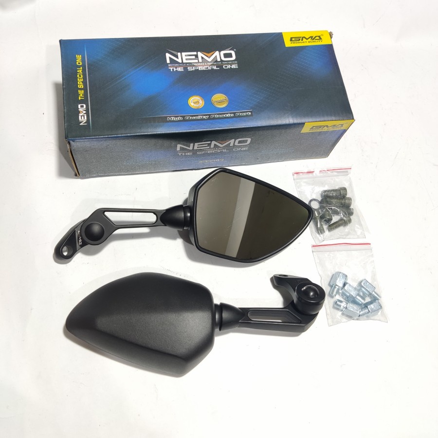 Spion ducati NEMO 1007 kaca bening universal  Nmax Xmax PCX ADV Vario