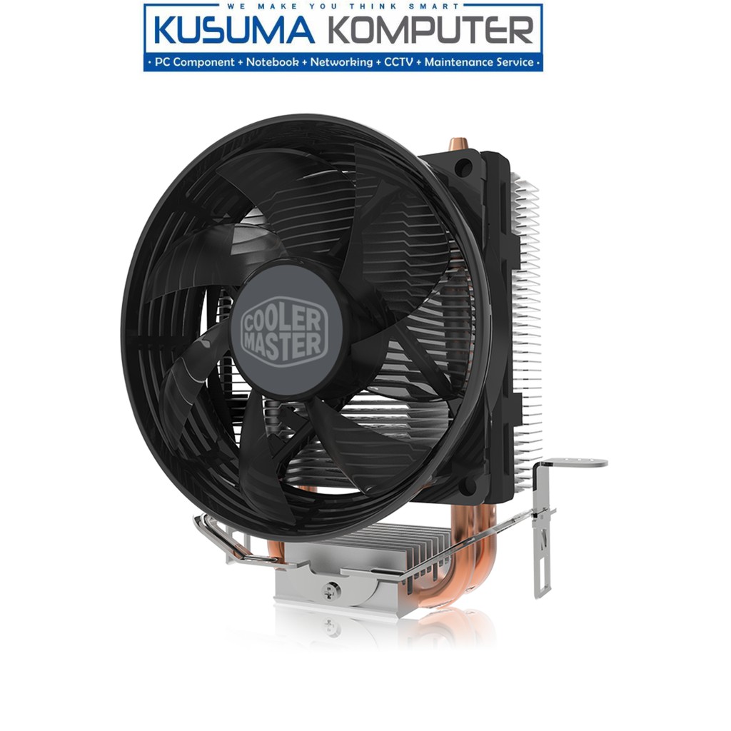 Cooler Master Hyper T20 Cpu Cooler Support intel / amd socket lawas