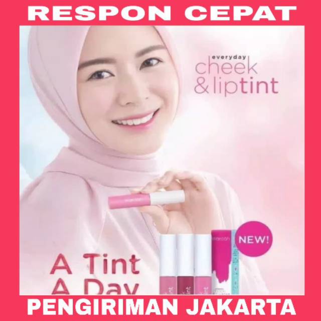 WARDAH/ EVERDAY CHEEK AND LIPTINT/ LIP TINT WARDAH