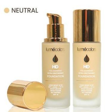 CUCI GUDANG FOUNDATION by Lumecolors HD Full Coverage Ultra Lightweight - Neutral - Neutral