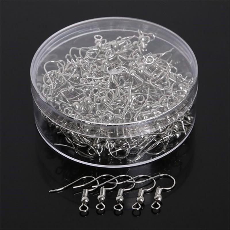 100-500pcs / Set Jump Ring / Manik-Manik / Cap / Pin / Claps / Kait Rantai Extension Untuk Perhiasan