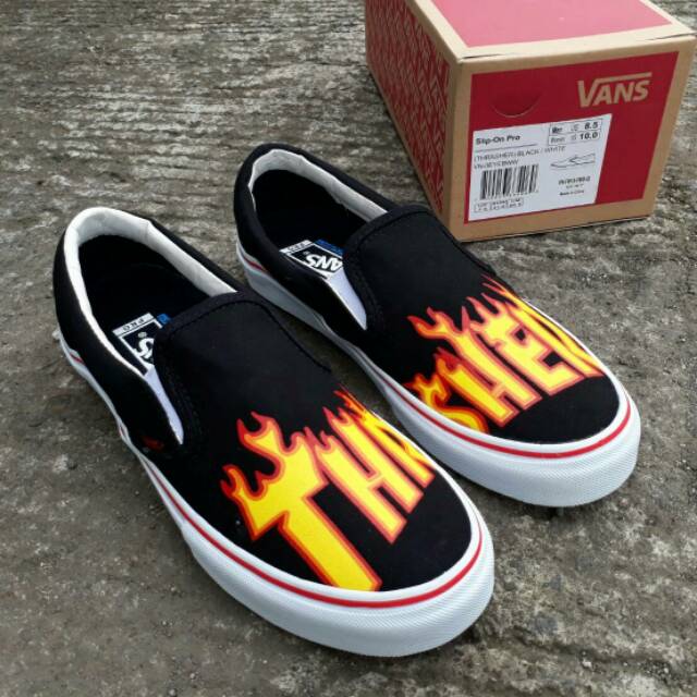 sepatu vans x thrasher