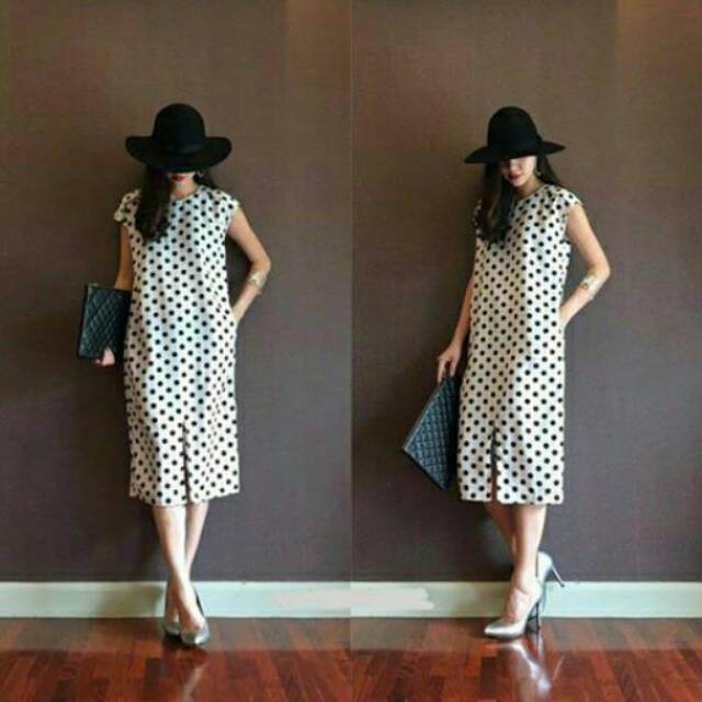 Korea Polkadot Dress