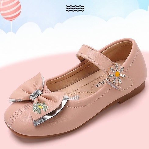 SIZE:26-36 Sepatu kulit putri anak perempuan cantik 2022 Daftar prioritas Mode Sepatu Pesta Anak Perempuan